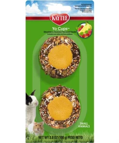 Kaytee Fiesta Strawberry Banana Flavored Yogurt Cup Small Animal Treats