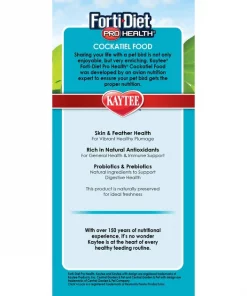 Kaytee Forti-Diet Pro Health Cockatiel Food 11 Kaytee Forti-Diet Pro Health Cockatiel Food -KAYTEE Sales Store 95316 PT2. SY630 V1591017706