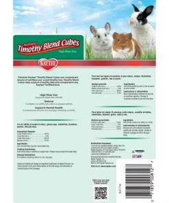 Kaytee Natural Timothy Blend Cubes Small Animal Treats -KAYTEE Sales Store 95336 pt8. SY630 V1581516556