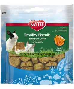 Kaytee Baked Carrot Timothy Biscuit Small Animal Treats