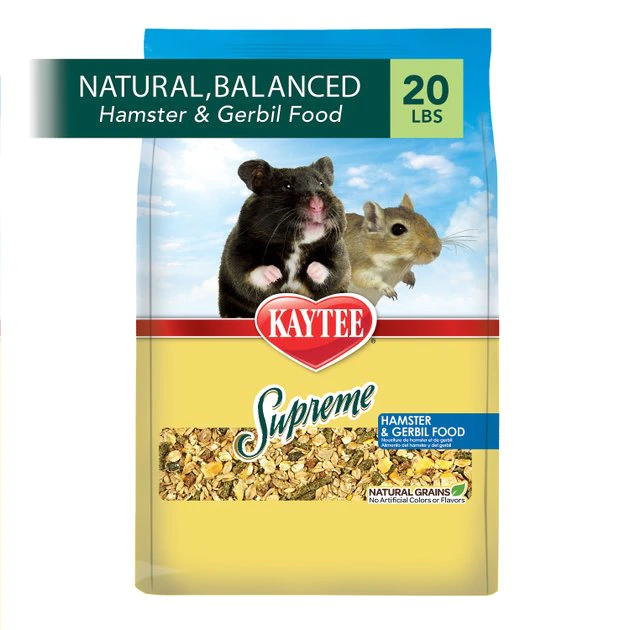 Kaytee Supreme Fortified Daily Diet Gerbil & Hamster Food 3 Kaytee Supreme Fortified Daily Diet Gerbil & Hamster Food - Image 3